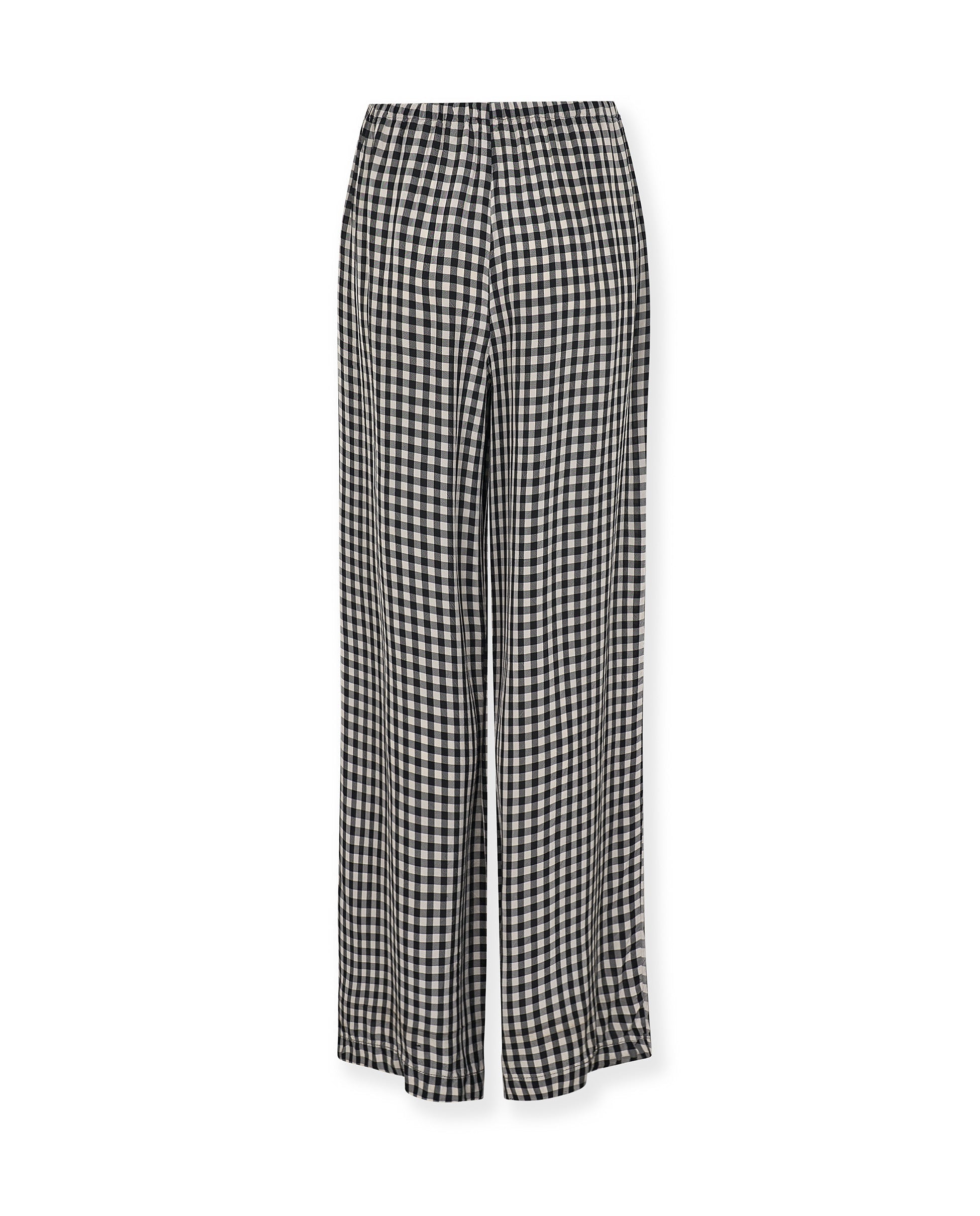 THYSSEN | Pantalones de pierna ancha de tejido italiano