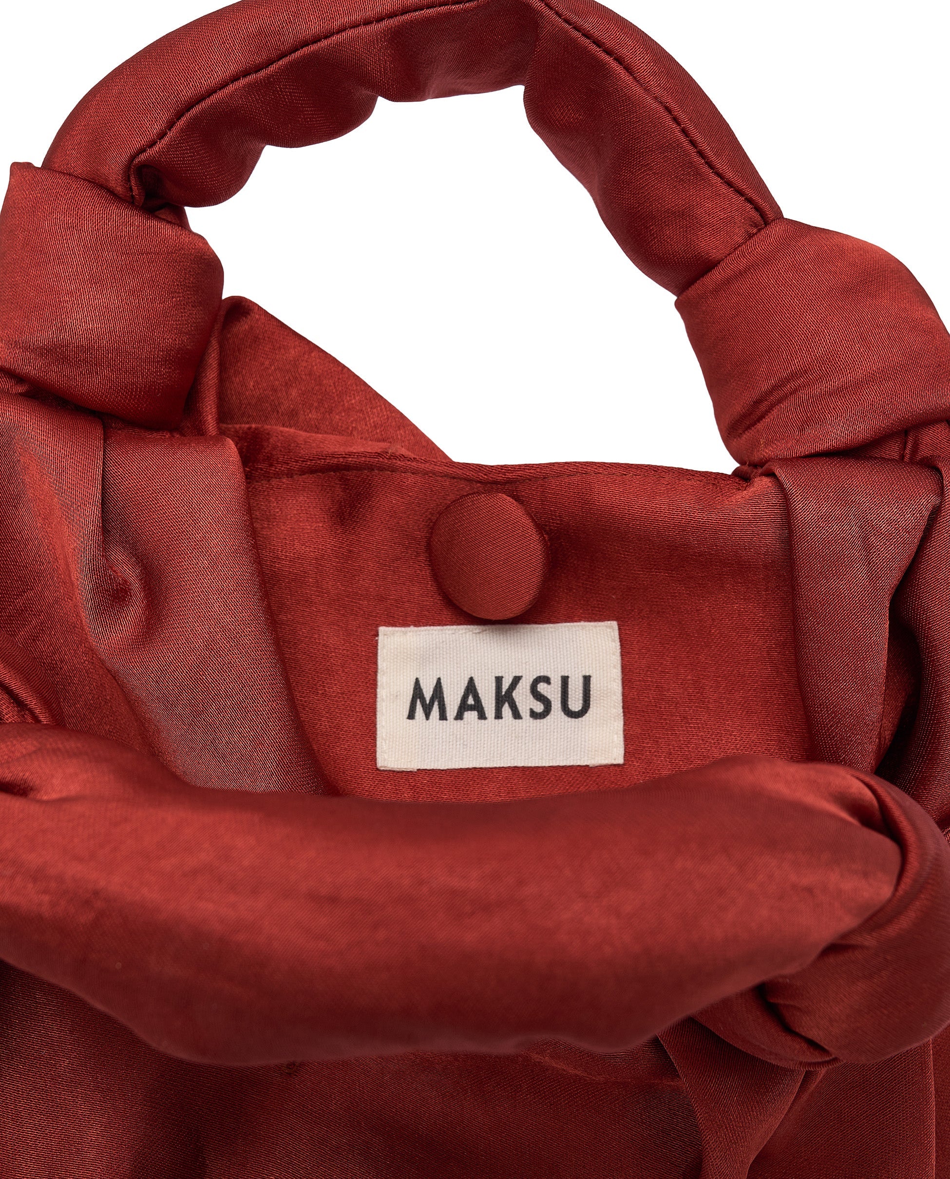 GYOSA | Bolso de satén rojo