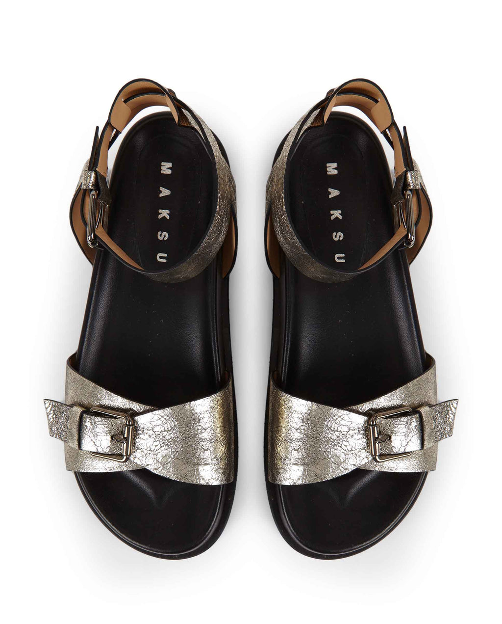 KIMA | Silver leather fussbett