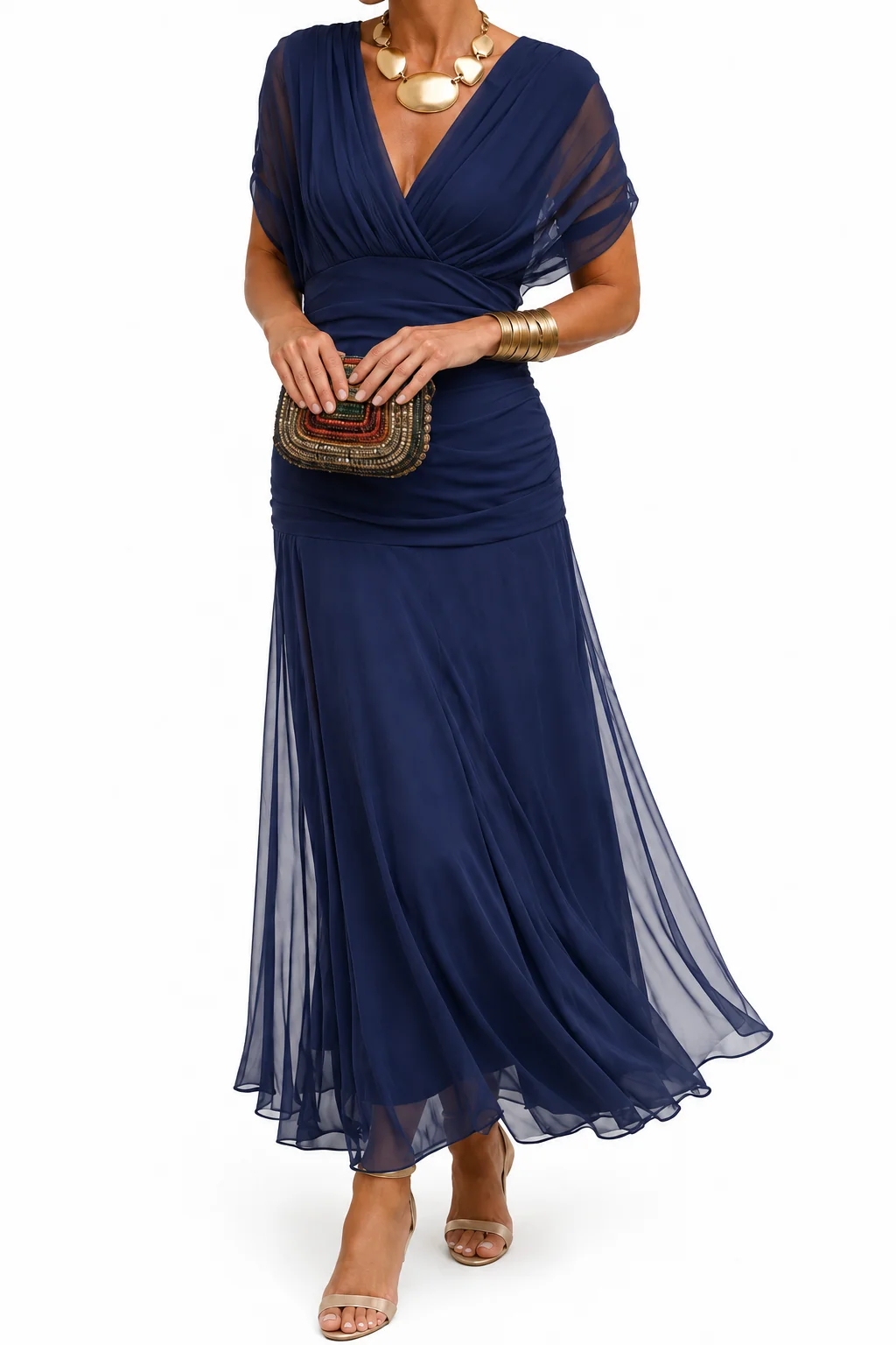 Mariana | Vestido Largo con Hombros Descubiertos